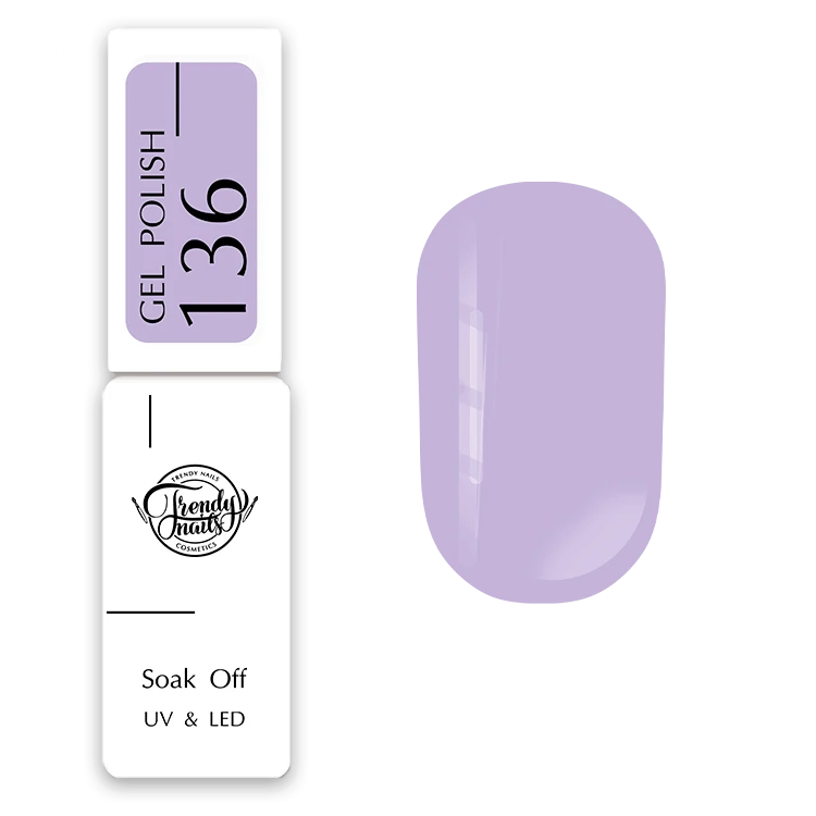 Trendy Nails Esmalte Semipermanente 136, 8ml — Photo 2