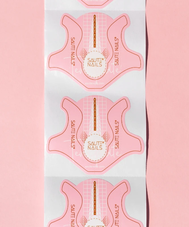 Saute Nails Moldes de Papel 300uds — Photo 3