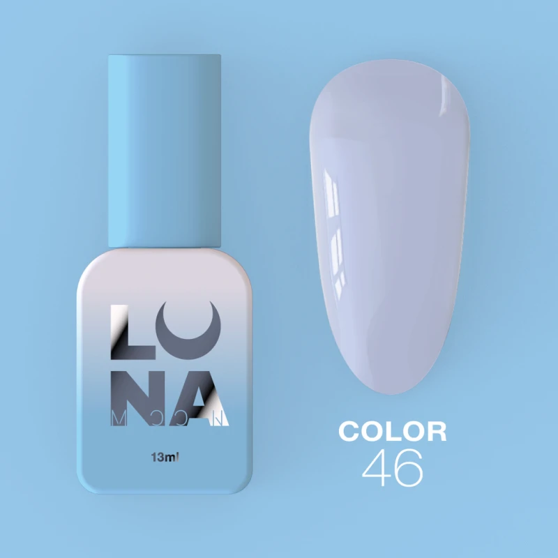 LunaMoon semi-permanent nail polish 46, 13 ml — Photo 2