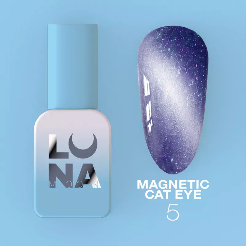Luna Esmalte Semipermanente Magnetic Cat Eye 05, 8ml — Photo 2