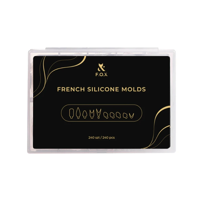 F.O.X Moldes para la técnica Francesa de silicona, 240uds — Photo 3