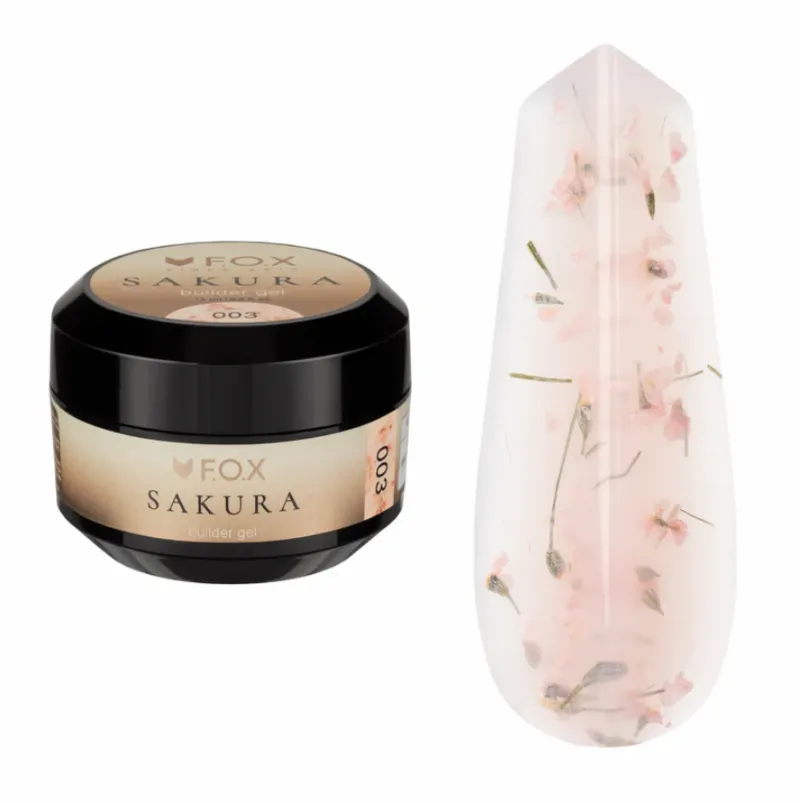 F.O.X Sakura builder gel 03, 15ml — Photo 2