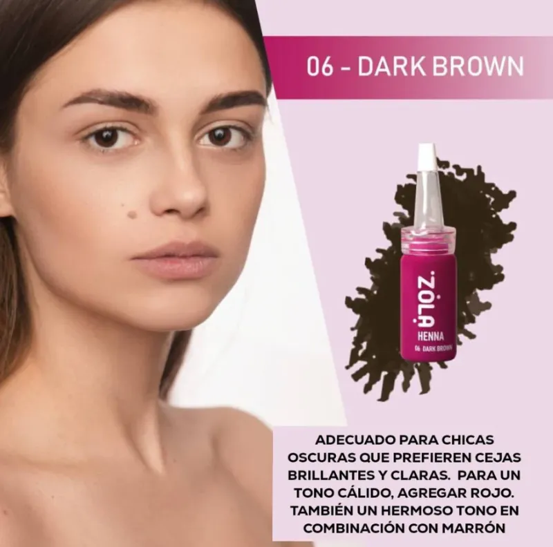 ZOLA Henna 06 Dark Brown, 10g — Photo 2