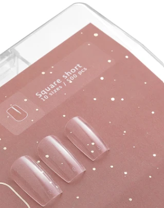 Heylove gel tips Square Short, 500 uds. — Photo 2