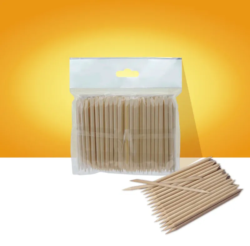 STALEKS PRO Palitos De Naranjo Para Manicura 75mm (100 Pcs) — Photo 2