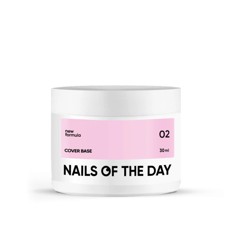 NAILSOFTHEDAY Cover base 02, 30ml new formula — Photo 4