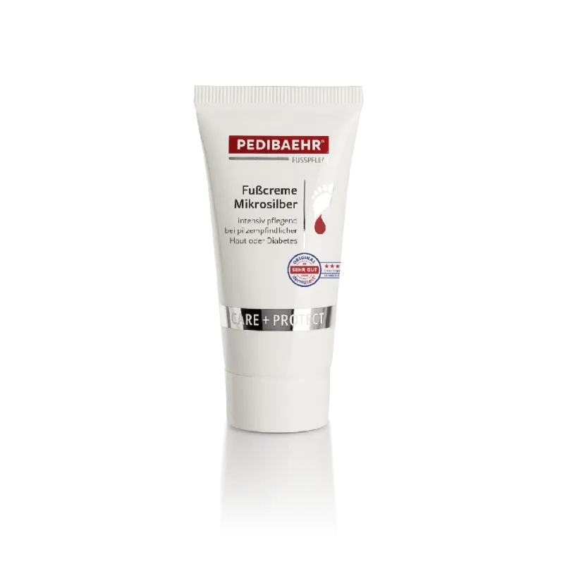 BAEHR Crema de pies con microplata, 30ml (FUSSCREME MIKROSILBER) — Photo 2