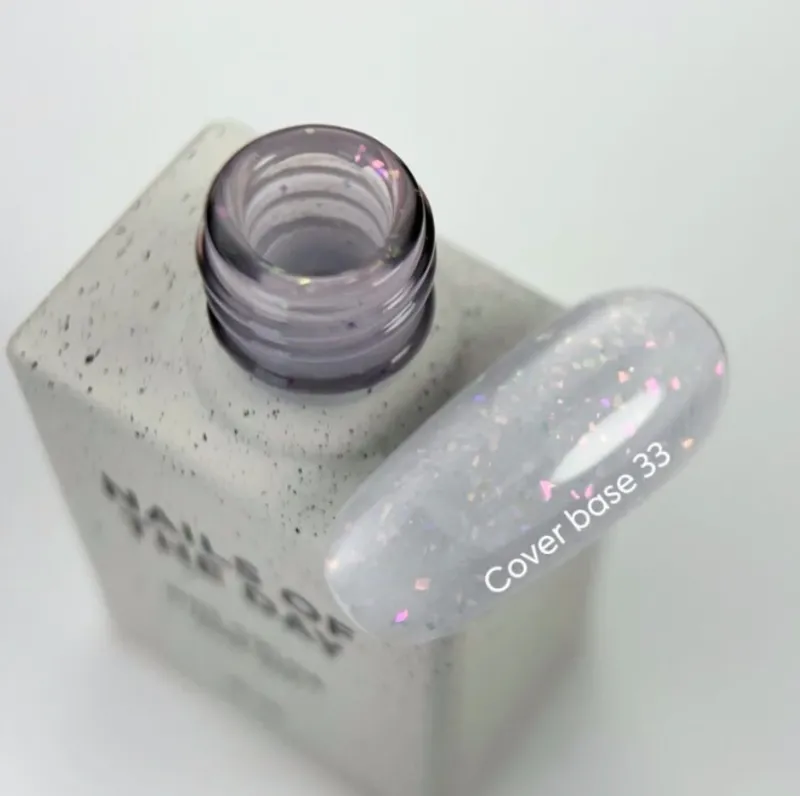 NAILSOFTHEDAY Cover base 33, 10ml — Photo 2