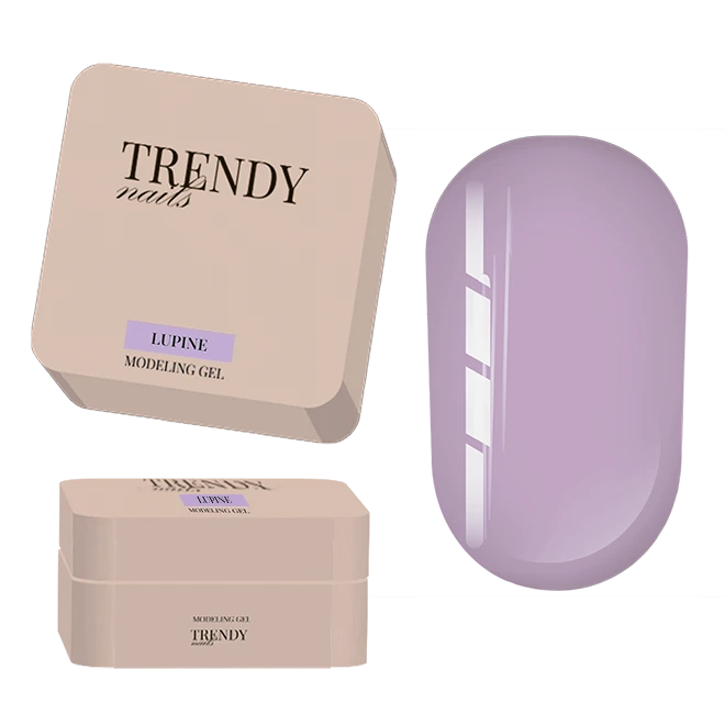 Trendy Nails Modeling Gel Lupine, 30ml — Photo 2