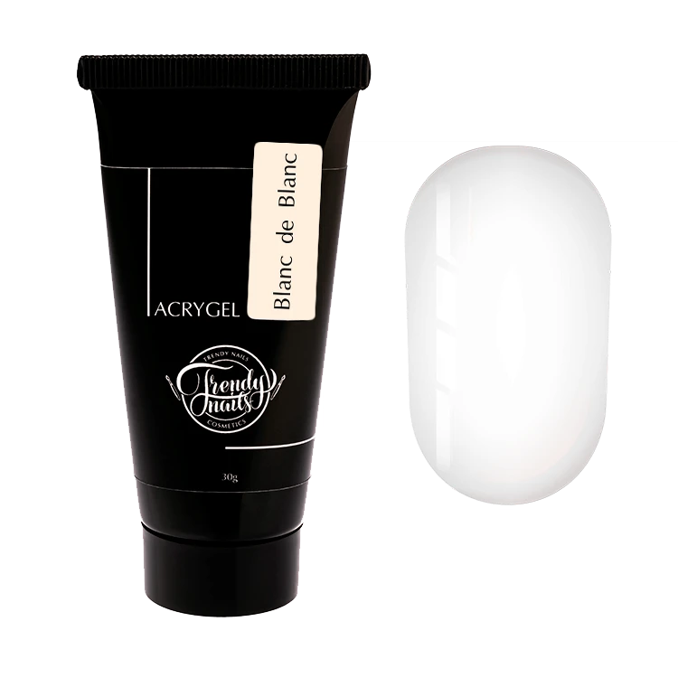 Trendy Nails Acrygel Blanc de Blanc, 30g — Photo 2