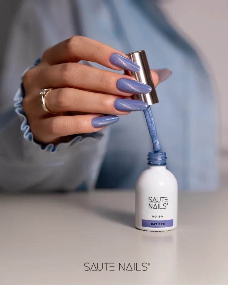 Saute Nails Esmalte semipermanente Cat Eye 14, 8ml — Photo 3