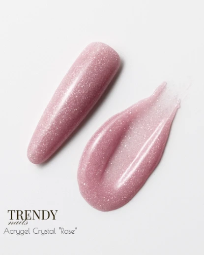 Trendy Nails Acrygel Crystal Rose, 15ml — Photo 2