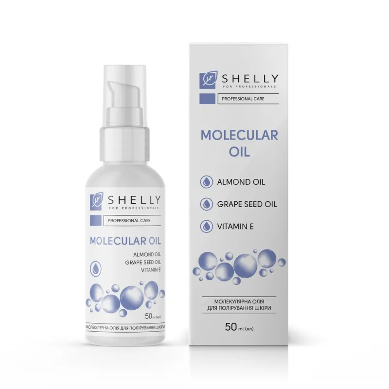 Shelly Molecular oil for skin polishing, 50ml — Photo 2