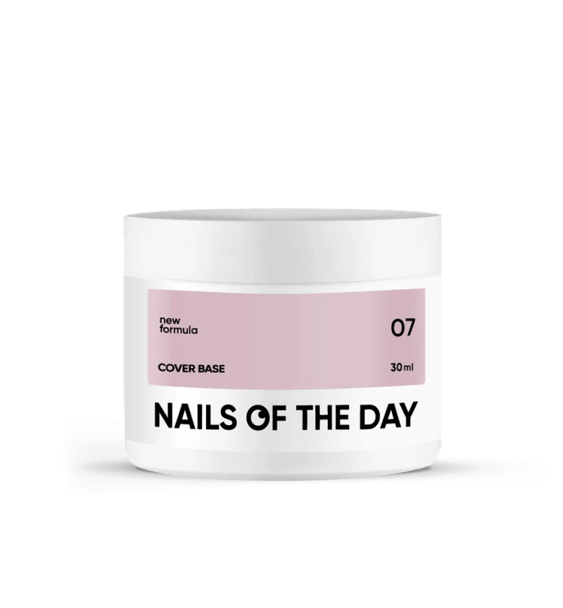 NAILSOFTHEDAY Cover base 07, 30ml new formula — Photo 4