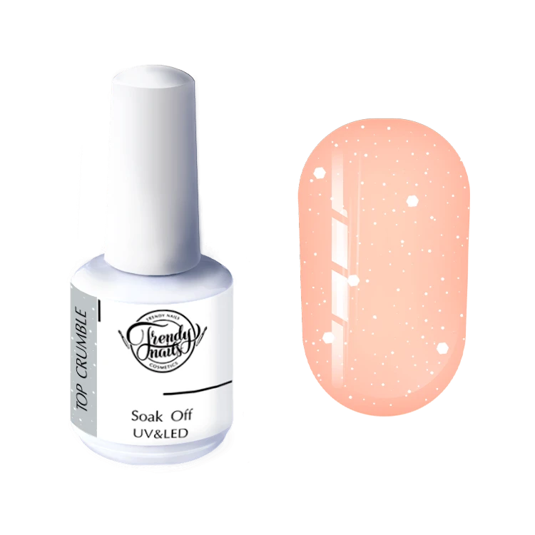 Trendy Nails Crumble Top, 15ml — Photo 2