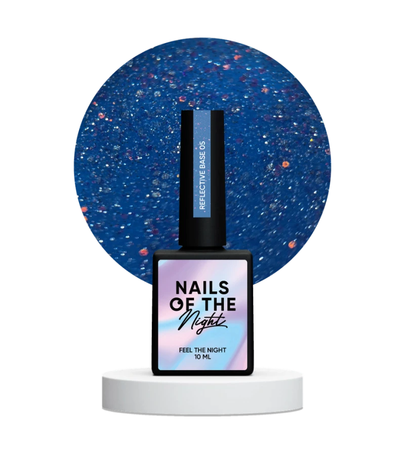 NAILSOFTHENIGHT Reflective base 05, 10 ml — Photo 4