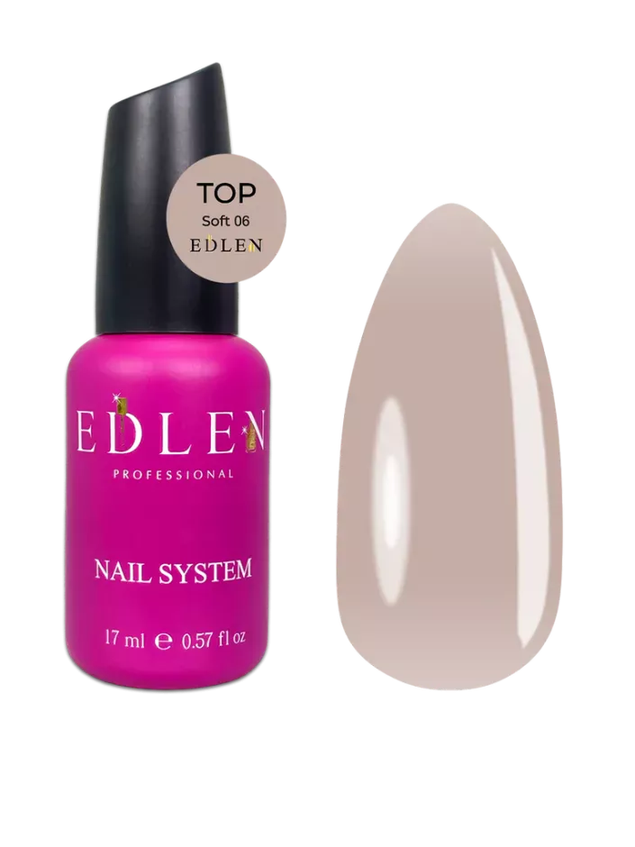 Edlen Top No Wipe 06 Soft, 17ml — Photo 2