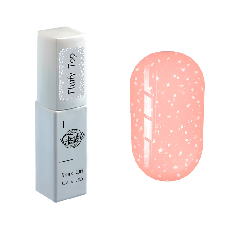 Trendy Nails Fluffy Top, 8ml — Photo 2