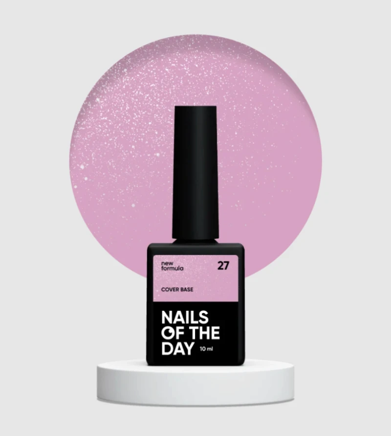NAILSOFTHEDAY Cover base 27, 10ml new formula — Photo 2