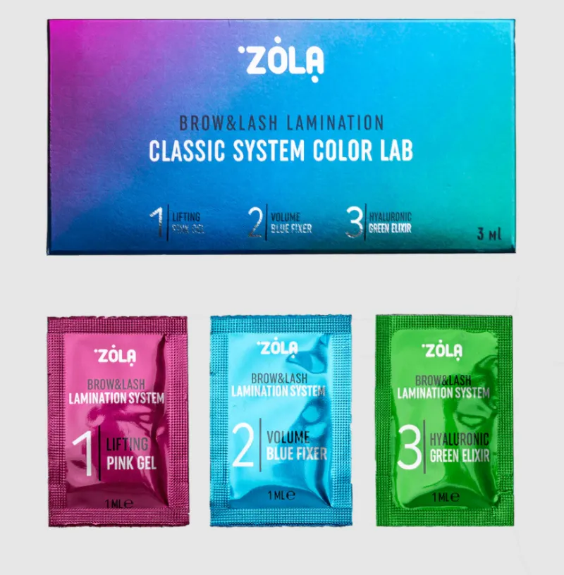 ZOLA Laminación Clasic System Lab en sobre paso 1,2,3 — Photo 2