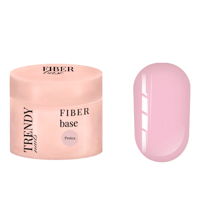 Trendy Nails Fiber Base Protea, 30ml — Photo 2
