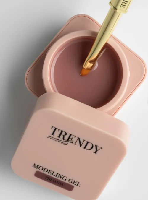 Trendy Nails Modeling Gel Tiramisu, 15ml — Photo 2