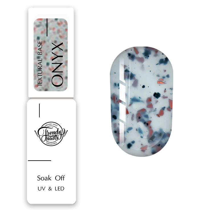 Trendy Nails Textural Base Onyx, 8ml — Photo 2