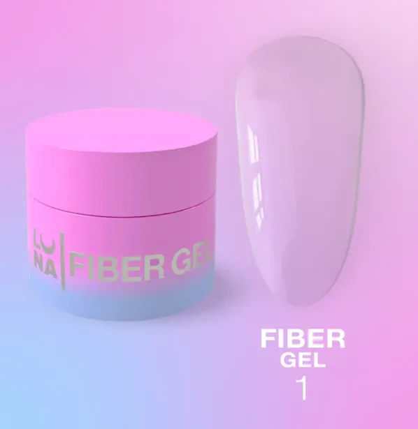 Luna Fiber Gel 01, 5ml (transparente) — Photo 2