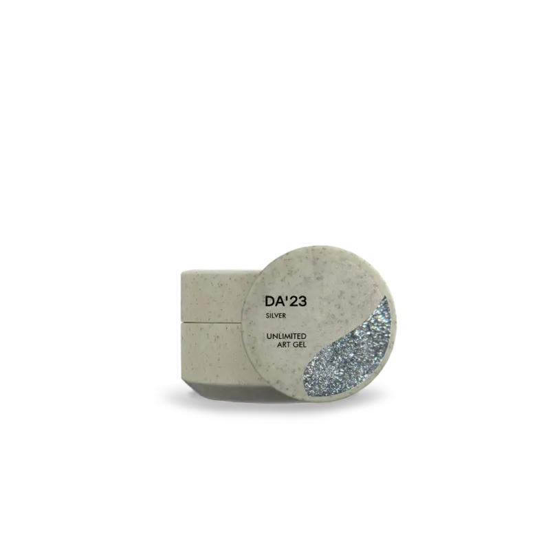 DA23 Unlimited Art Gel Silver, 5ml — Photo 2