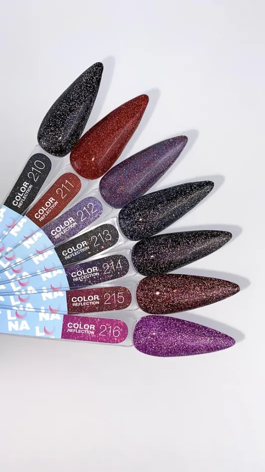Luna Esmalte Semipermanente 212, 8ml (Reflectivo) — Photo 3