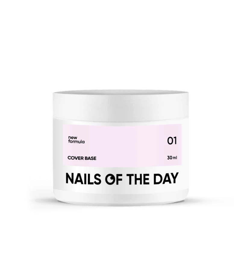 NAILSOFTHEDAY Cover base 01, 30ml new formula — Photo 4