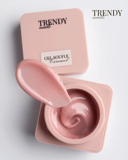 Trendy Nails Souffle Gel Caramel, 15ml — Photo 2