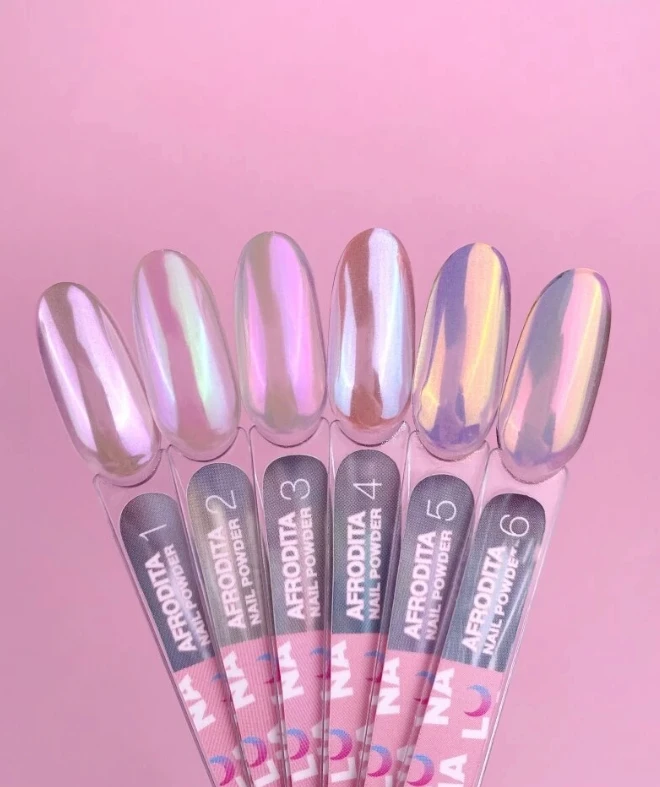 Luna Afrodita Nail Powder Set (6pcs) — Photo 3