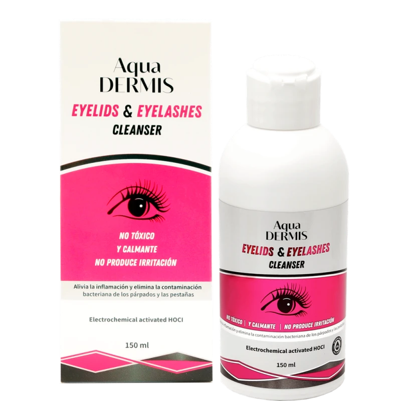 AquaDERMIS Eyelids &amp; Eyelashes CLEANSER 150ml — Photo 2