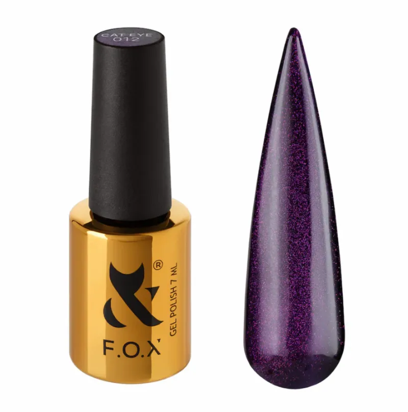 F.O.X Esmalte Semipermanente Cat Eye 12, 7ml — Photo 2