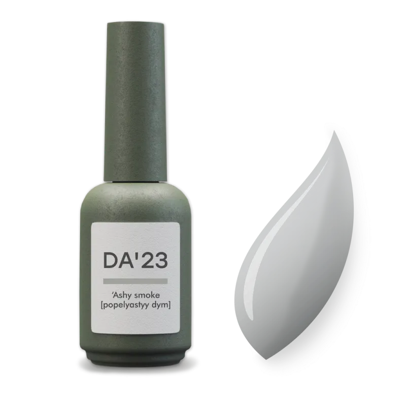 DA23 Top no wipe Ashy Smoke, 14ml — Photo 2