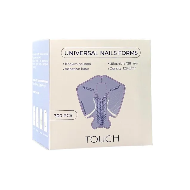 Touch Universal Nails Forms, 300 pcs — Photo 2