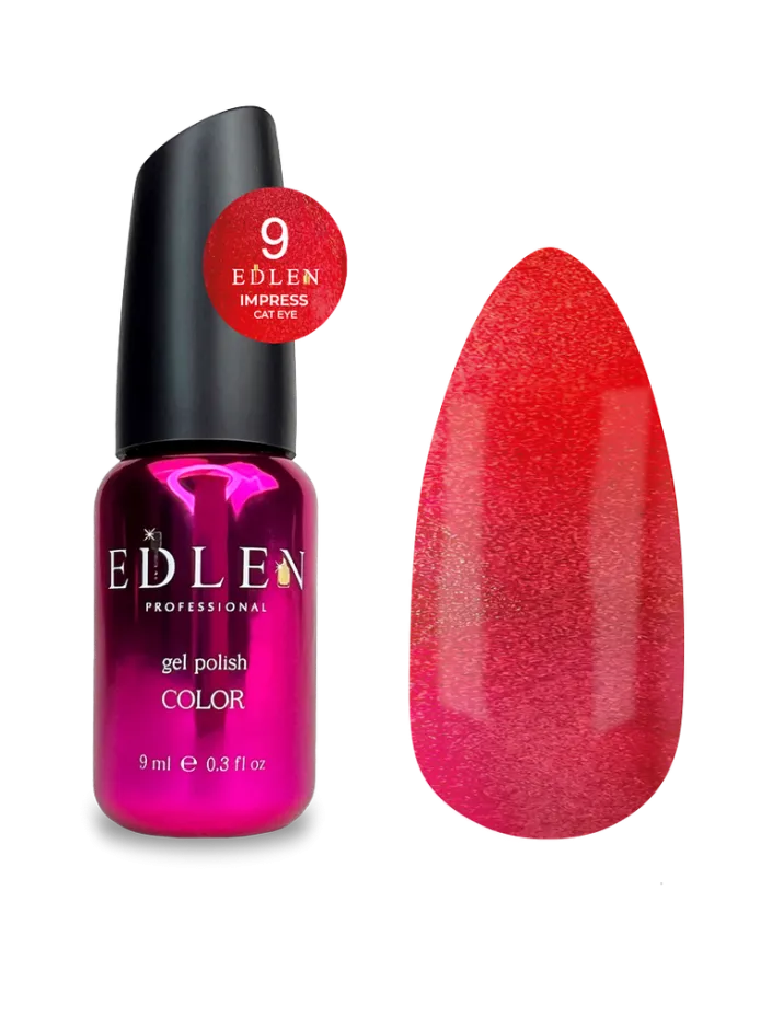 Edlen Esmalte Semipermanente Impress Cat Eye 09, 9ml — Photo 2