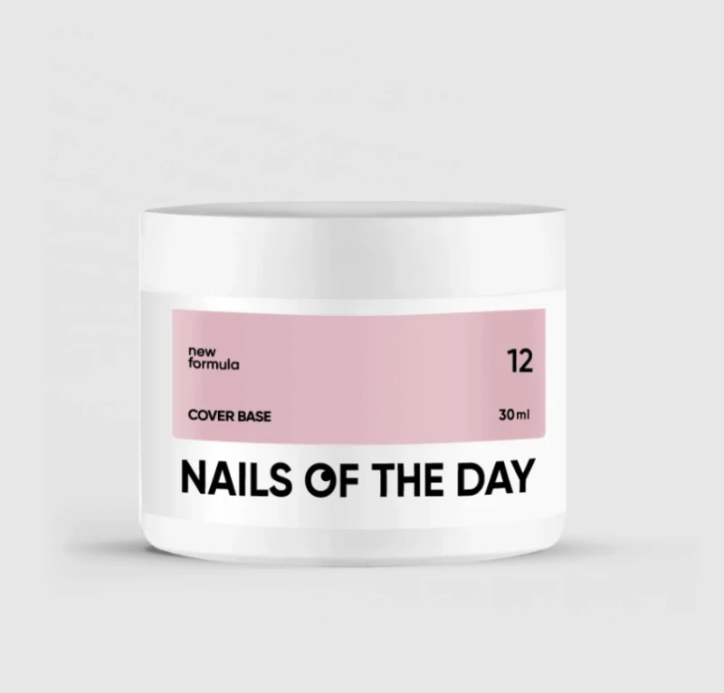 NAILSOFTHEDAY Cover base 12, 30ml new formula — Photo 2