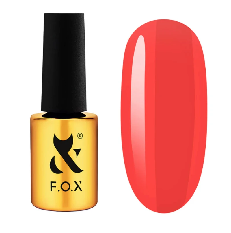 F.O.X Acryl Gel Bottle 16 Neon, 14ml — Photo 2