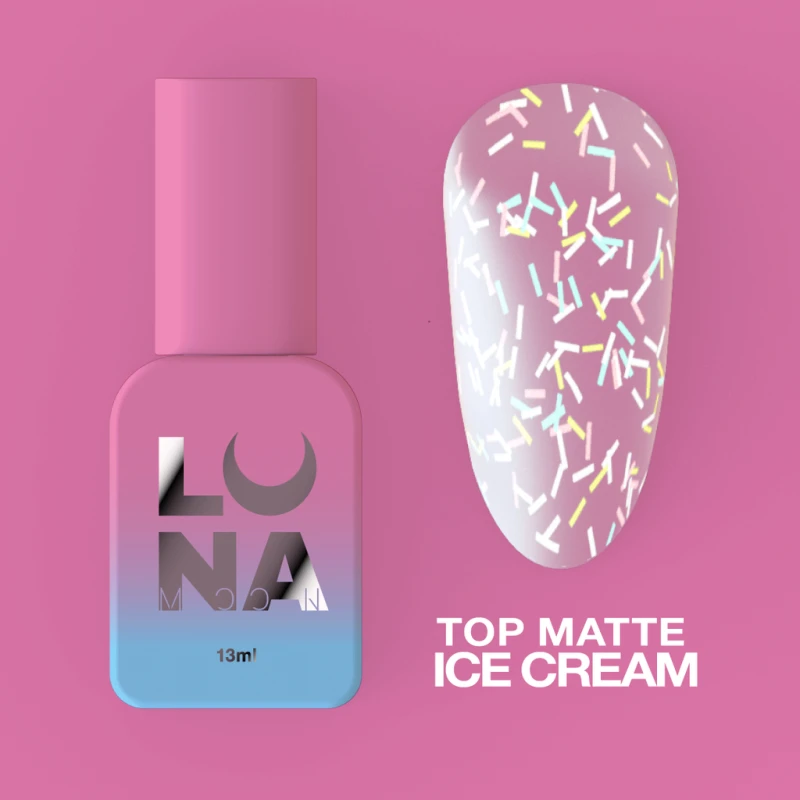 Luna Top Matt Ice Cream, 13ml — Photo 2