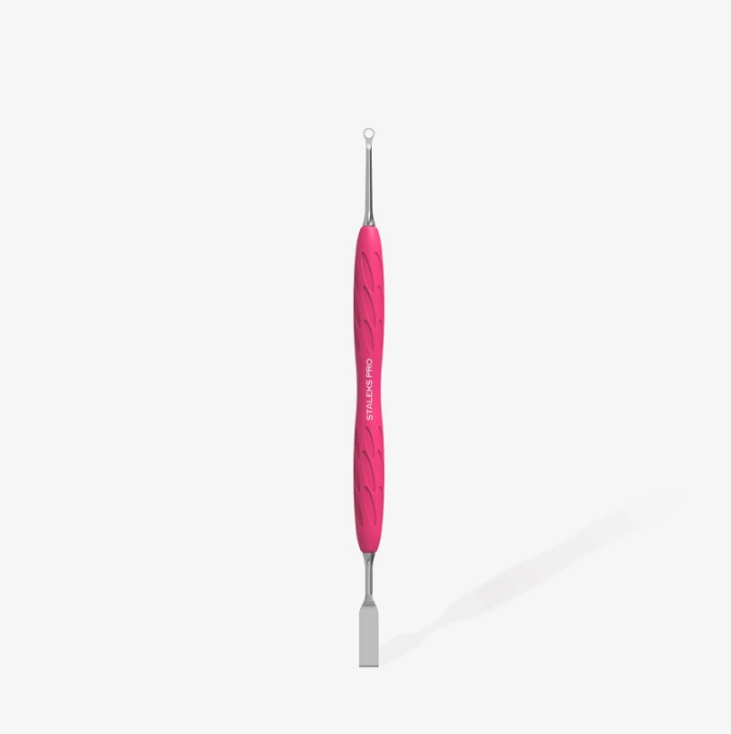 Staleks Empujador Para Manicura Con Mango De Silicona &quot;Gummy&quot; UNIQ 11/1 — Photo 4