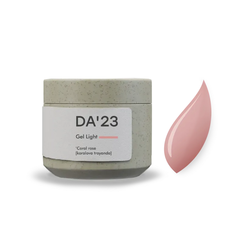 DA23 Light Gel Coral Rose, 15ml — Photo 2