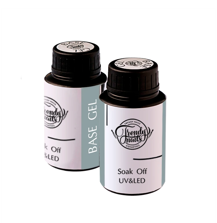 Trendy Nails Base Gel Transparente, 30ml — Photo 2