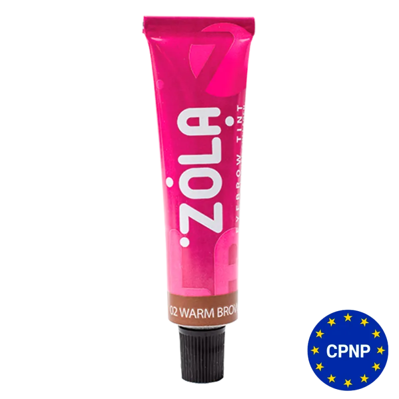ZOLA Tinte para cejas 02 Warm Brown, 15ml — Photo 2