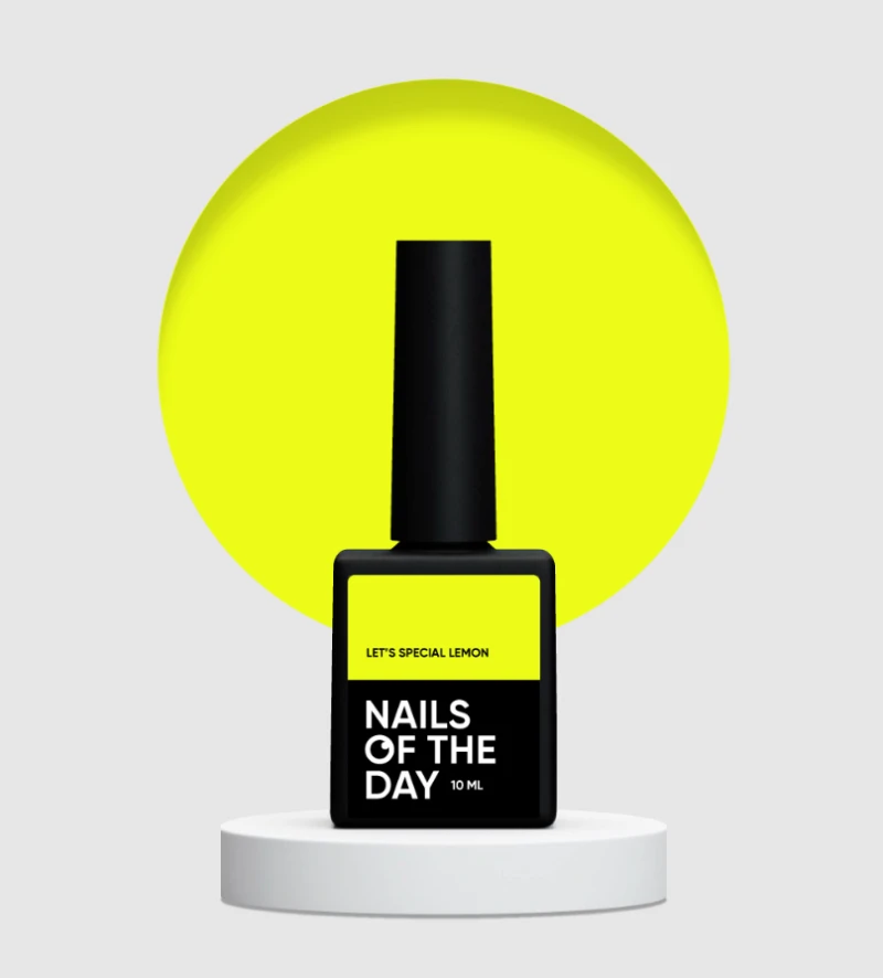 NAILSOFTHEDAY Esmalte Semipermanente Let's special Lemon, 10ml — Photo 2