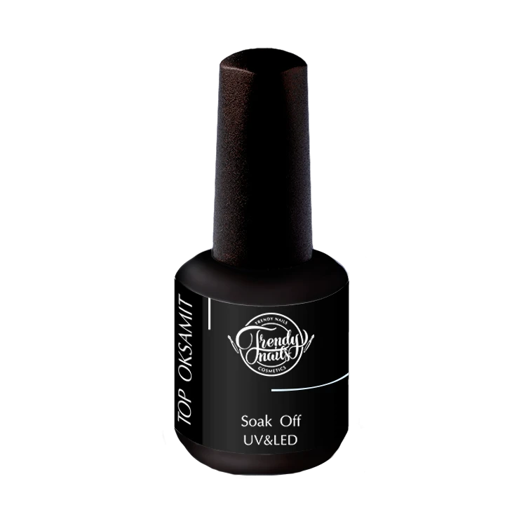 Trendy Nails Top Matte Oksamit, 15ml — Photo 2