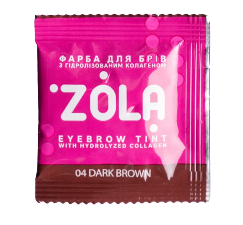 ZOLA Tinte en Sobre 4 Dark Brown, 5ml + 5 ml de oxidante 3% — Photo 2