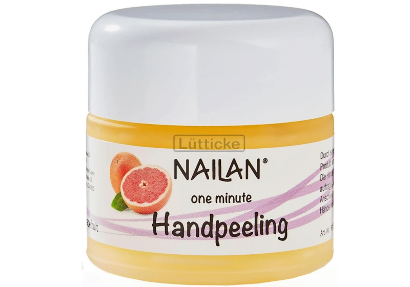 Nailan one minute "peeling de manos" Pomelo, 50ml — Photo 2