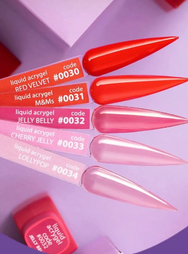 DNKa Acrygel Liquido 34, Lollypop, 12 ml — Photo 3